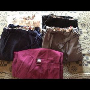 5 pair woman’s size 2X KOI Lindsay scrub pants
